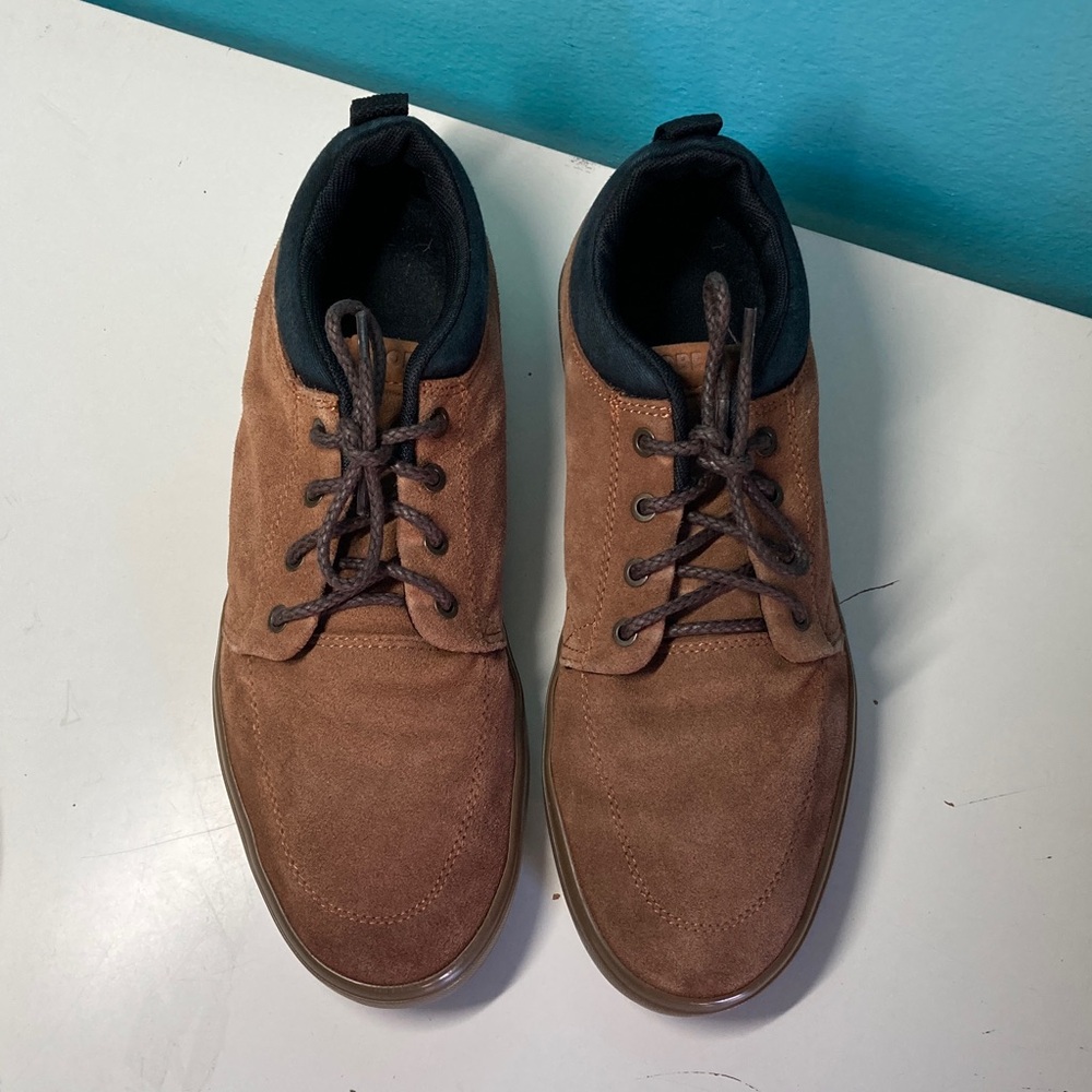 Globe Brown Suede Skater Sneakers Casual Shoes Size 40.5 US Men’s 8